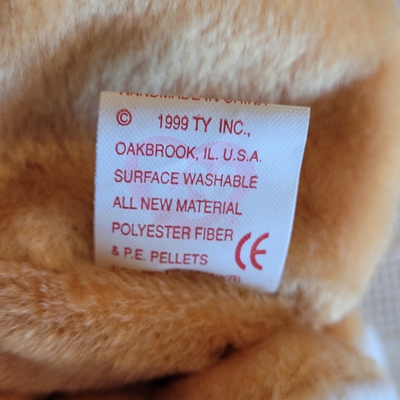 Hope Beanie Baby Praying Bear Retired with Tag Errors NWT - Picture 8 of 8